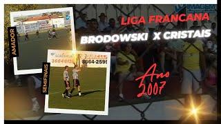 Jogão de cinco gols: BRODOWSKI x CRISTAIS