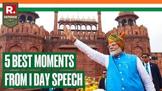 PM Modi's Independence Day Speech: 5 Key Highlights