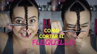 Como cortar el fleco tu misma |Karomakeup|