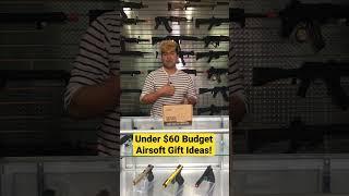 UNDER $60 Budget Airsoft Gift Ideas!  #giftideas #short #shorts #airsoft #airsoftgi