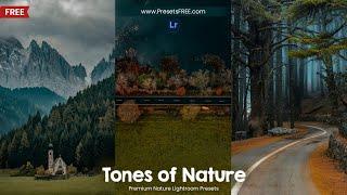 FREE Tones of Nature Lightroom Presets to Elevate Your Photo Editing Game