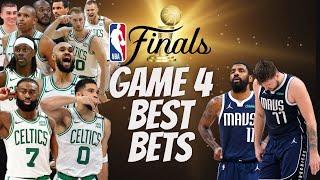 NBA Finals Best Player Prop Picks, Bets, Parlays, Game 4 Mavs vs Celtics Today Friday June 14th 6/14