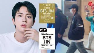 Fashion Alert? BTS's Jin Is Taking Over 'Vogue Japan' and 'GQ Japan',Here’s What You Need to Know.