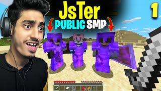 JOIN MY JSTER SMP | PUBLIC SMP FOR PE + JAVA | IP PORT IN VIDEO |HOW TO JOIN PUBLIC SMP