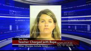 Teacher Charged With Rape, Incest