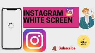 instagram login white screen problem! Instagram logout white screen problem! Instagram problem