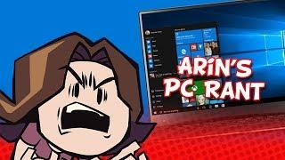 Game Grumps: Arin rants about his PC