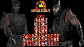 Mortal Kombat 9 - NOOB SAIBOT MK4 MOD - NEW Expert Arcade Ladder Gameplay