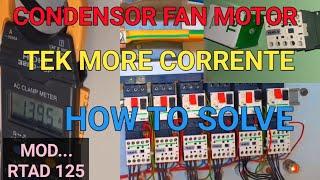 condesor fan motor tek more corrente how to solve #Rtad 125 Trane chiller