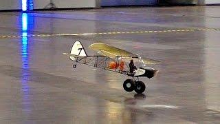 FASCINATING RC LIGHTWEIGHT !!! SAVAGE BOBBER MODEL AIRPLANE INDOOR FLIGHT DEMONSTRATION