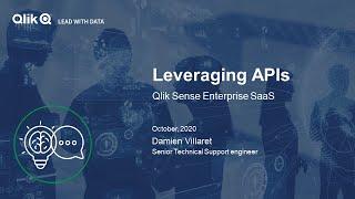 STT - Leveraging APIs on Qlik Sense Enterprise SaaS