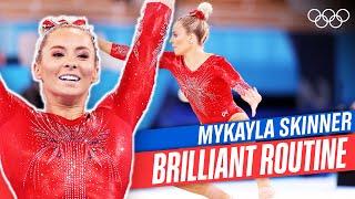  Mykayla Skinner's Incredible floor routine at Tokyo 2020! 