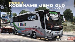 FREE‼️KODENAME JBHD OLD || BUSSID V4.3.3 || MBOISKAN BUS MU 