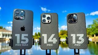 iPhone 15 Pro Max vs 14 Pro vs 13 Pro: Camera Test Comparison!