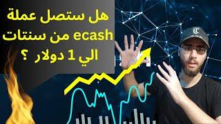 عملة ecash اهداف وتوقعات المشروع وهل ممكن وصوله الي 1 دولار في السنين القادمه ؟