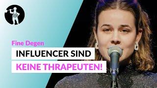 Selbsternannte Psychologin:innen | 'Frau Degen' | Fine Degen | Poetry Slam TV