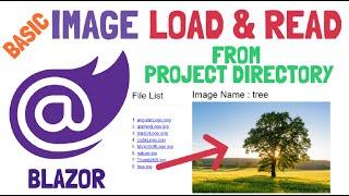 Blazor : Load and Read Image from Project Directory