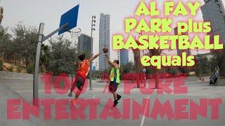 OFW Life in UAE / Fun playing basketball / Al Fay Park / Jheron TV