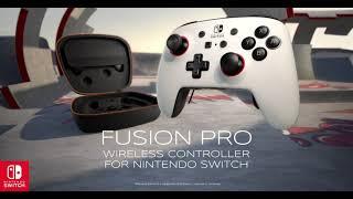 PowerA FUSION Pro Wireless Controller for Nintendo Switch - White/Black