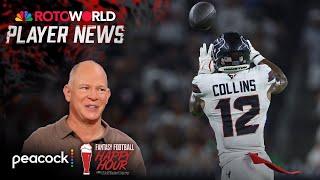 Nico Collins, Diontae Johnson top NFL Week 4 injuries | Fantasy Football Happy Hour | NFL on NBC