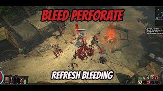 Perforate Bleed build (Bleedforate?) - Path of Exile (3.23 Affliction)