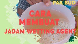 Membuat Jadam Wetting Agent (JWA) yang mudah dan benar (diary 59) #jadam #organik