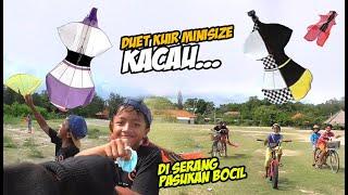 TEST KUIR MINI 2 JENGKAL..!! DI SERANG PASUKAN BOCIL Bawa Layangan BEBEAN MINI