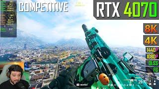 RTX 4070 - Call of Duty Warzone 3 - COMPETITIVE Settings