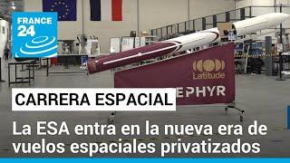 Una nueva era de vuelos espaciales: despega la asociación de la ESA con empresas privadas