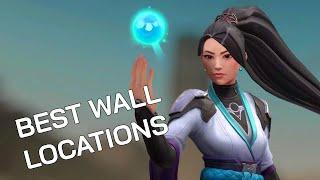 The BEST Sage Wall Locations on Valorant [All Maps]