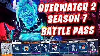 Overwatch 2 Season 7: Rise Of Darkness Battle Pass