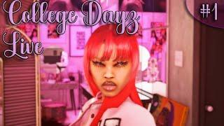 Mini | Sims 4 | College Dayz | LETS PLAY |  The shenanigans # 1 Livestream