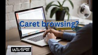 What Is caret Browsing And How To Use It?