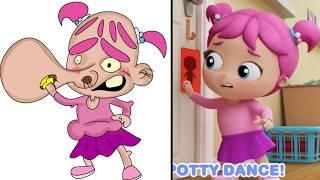 the potty song drawing memes| little angel and friends