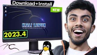 How to Install Kali Linux 2023.4 Version! Latest & More Powerful Then Windows 10 Without Error