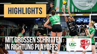 USC Münster - SC Potsdam | Highlights Frauen Volleyball Bundesliga