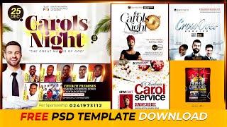 Free Christmas Flyers PSD | Photoshop 2023