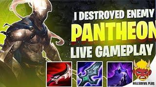 I Destroyed The Enemy With Pantheon - Wild Rift HellsDevil Plus Gameplay