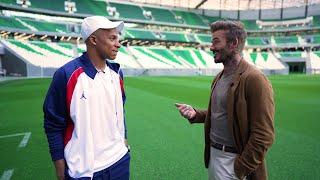 EXCLUSIVE | Beckham and Mbappé: The Stars Align