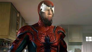 Marvel's Spider-Man 2 Peter Transforms Spider-Carnage Suit