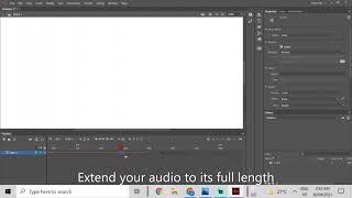 How to cut or split audio in adobe animate in 1 minute