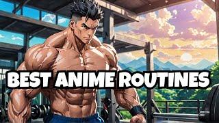 Comparison: Anime Training Routines