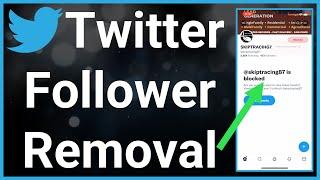 How To Remove Someone As A Follower On Twitter