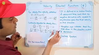 Velocity Potential Function | Fluid Kinematics | Fluid Mechanics