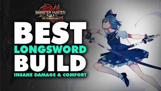 Best FROSTCRAFT LONGSWORD Build - Best RAW Build for Longsword! - Monster Hunter Rise Sunbreak