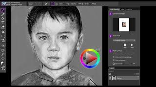 How to create a sketch from a photo using cloning in Painter Essentials 7