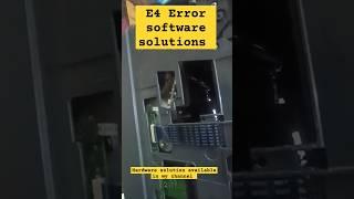 How do I fix an E4 error on my HP printer? How do I reset my HP 720 printer? #smarttank #E4 error