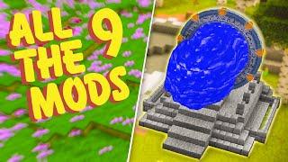 All The Mods 9 Modded Minecraft EP1 Stargates In Minecraft?