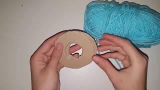 Bola hecho con hilo de lana