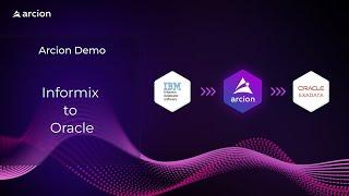 Real-time replication from Informix to Oracle with Arcion Self-hosted (GUI)